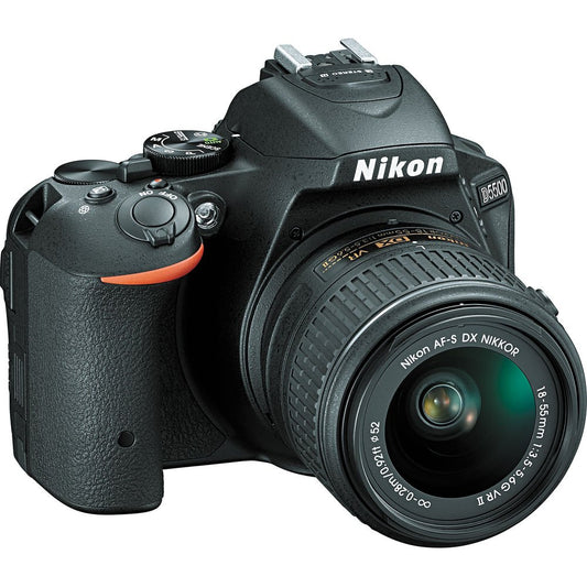 Nikon D5500 DSLR Camera with 18-55mm Lens (Black) image 0