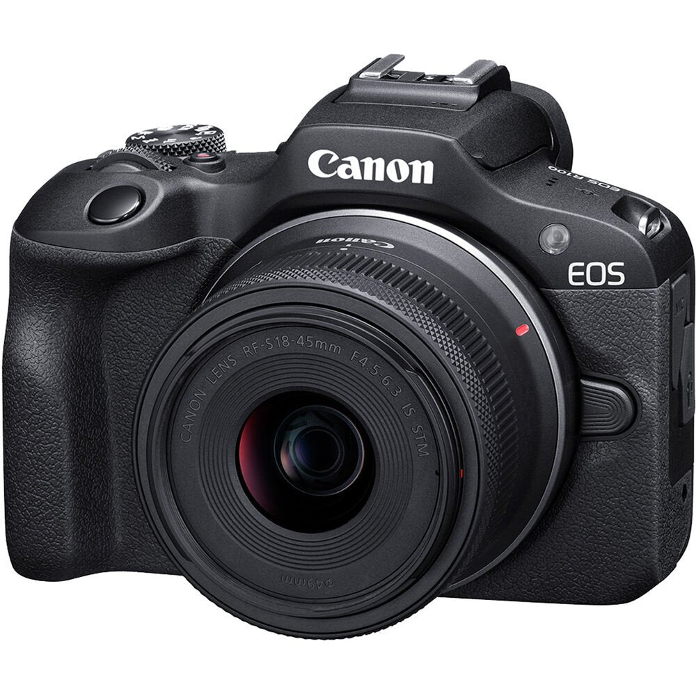 Canon EOS R100 Mirrorless Camera with 18-45mm Lens image 1