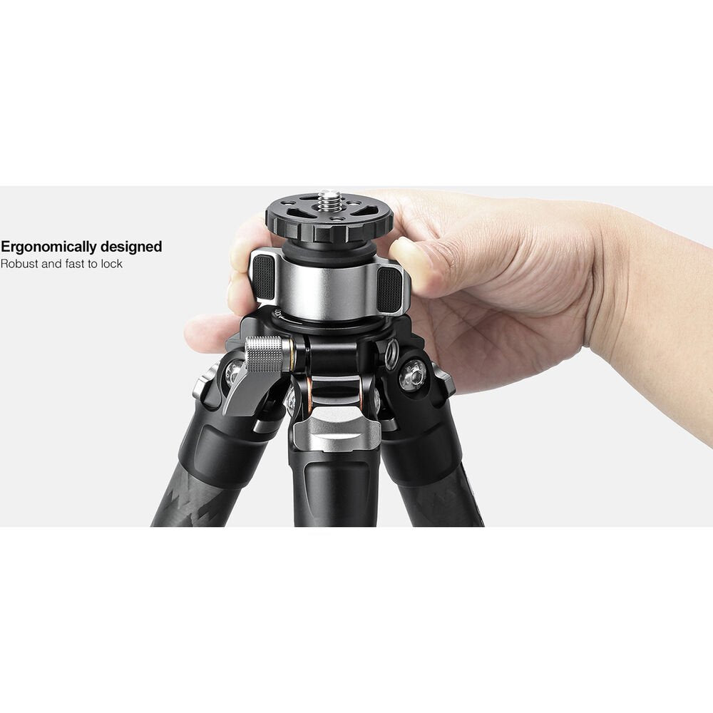 Leofoto Mr. Q LQ-284C+LH-36 Carbon Fiber Tripod with Ball Head image 1