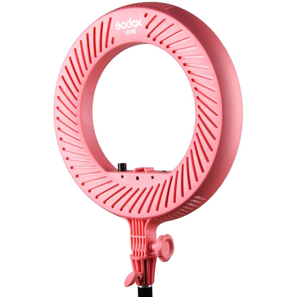 Godox LR180 Daylight Ringlight (Pink) image 5
