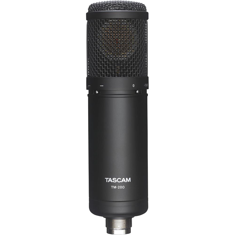 TASCAM TM-280 Studio Microphone with Flight Case, Shockmount, and Pop Filter image 1