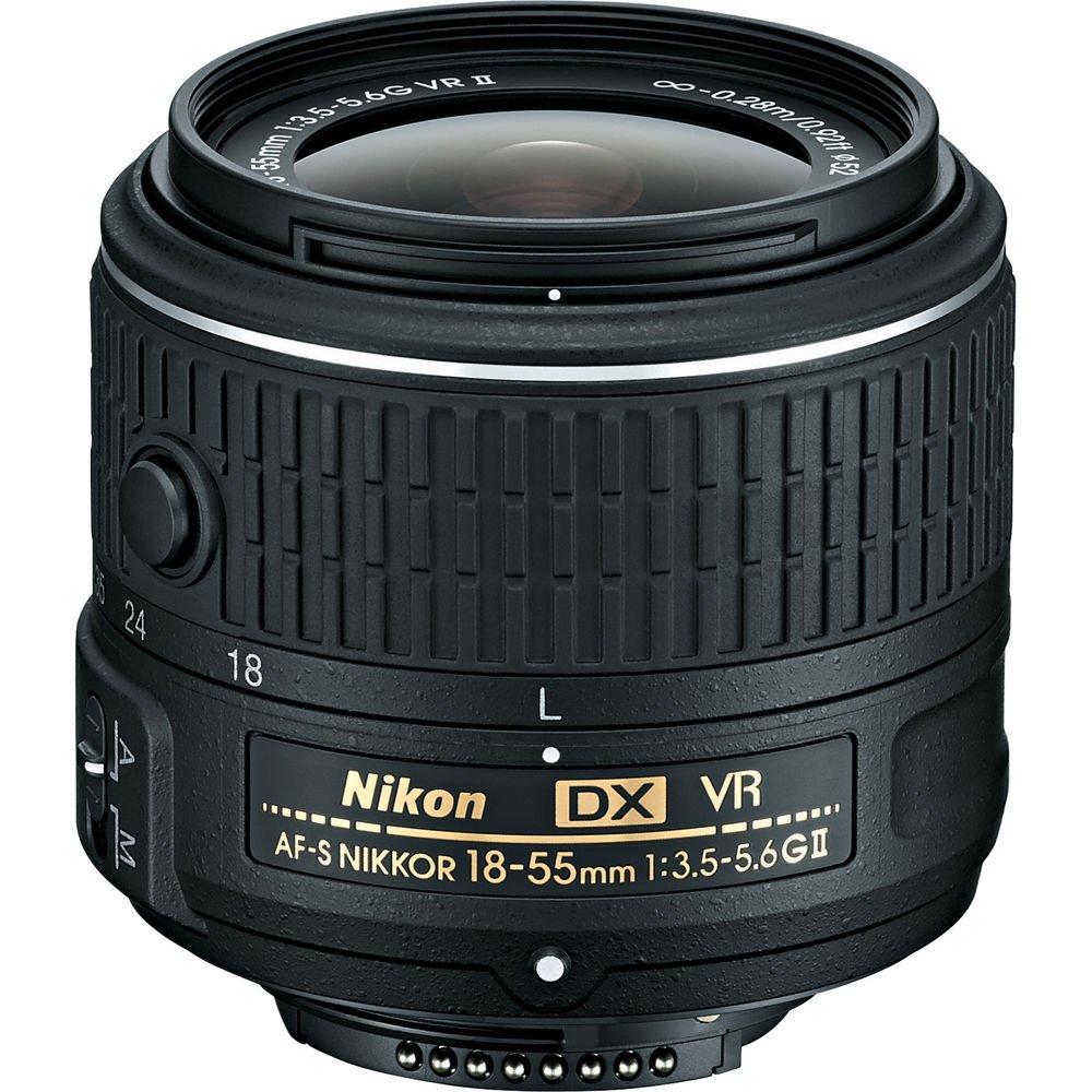 Nikon AF-S DX NIKKOR 18-55mm f/3.5-5.6G VR II Lens image 0