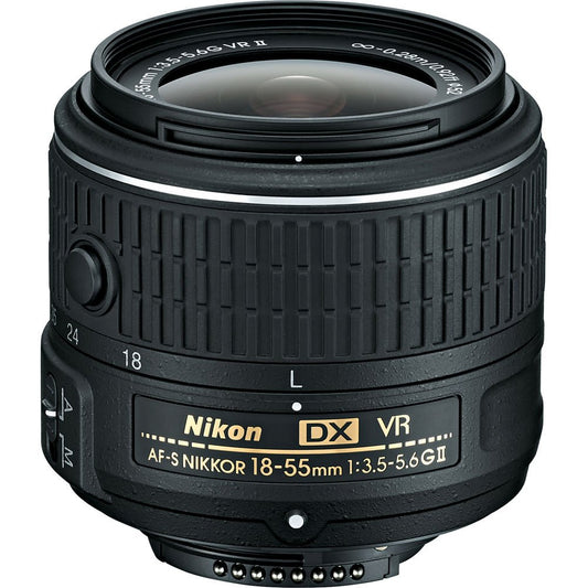 Nikon AF-S DX NIKKOR 18-55mm f/3.5-5.6G VR II Lens image 0