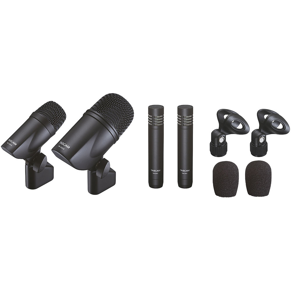 TASCAM TM-Drums, 4-Microphone Kit image 0