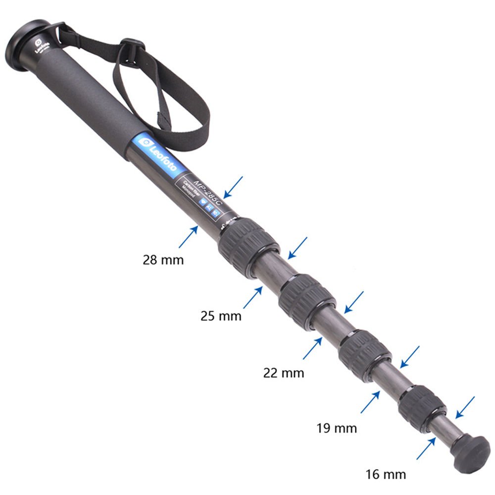 Leofoto MP-285C 5-Section Carbon Fiber Monopod image 2