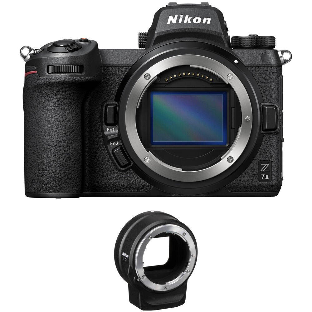 Nikon Z 7II Mirrorless Digital Camera Body with FTZ Adapter Kit image 0