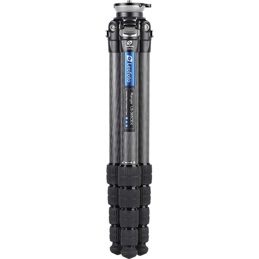 Leofoto LS-365CEX Ranger Series Carbon Fiber Tripod with 15° Leveling Base image 1