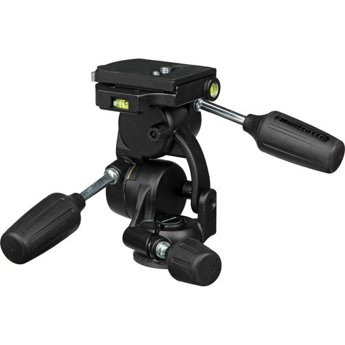 Manfrotto 808RC4 3-Way, Pan-and-Tilt Head with 410PL Quick Release Plate image 1