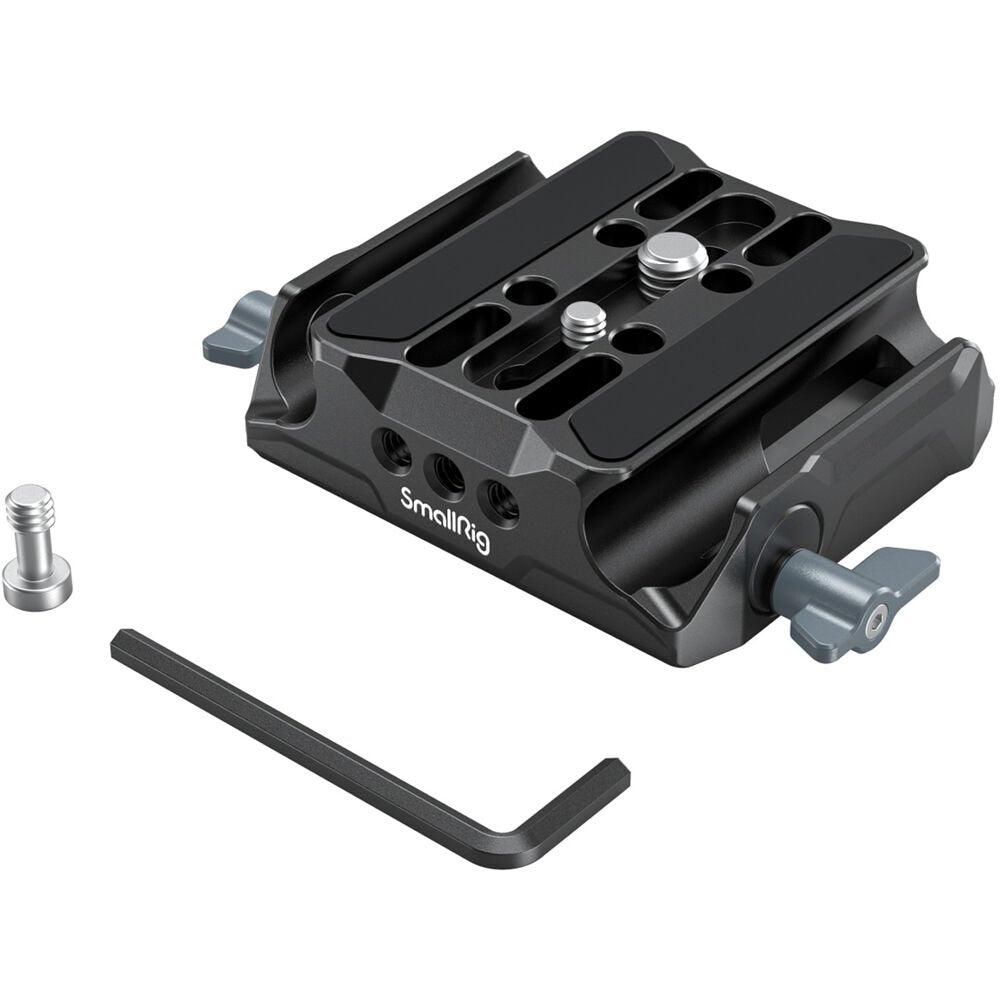 SmallRig Universal Camera Baseplate with 15mm LWS Rod Clamp image 0