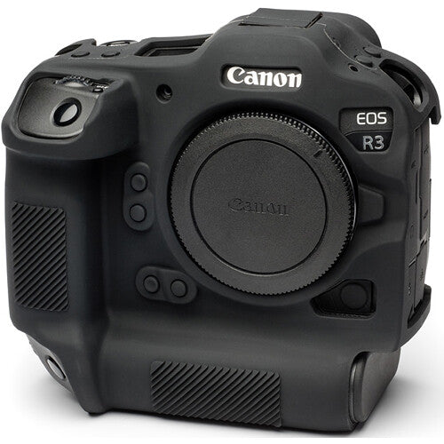easyCover Silicone Protection Cover for Canon EOS R3 (Black) image 1