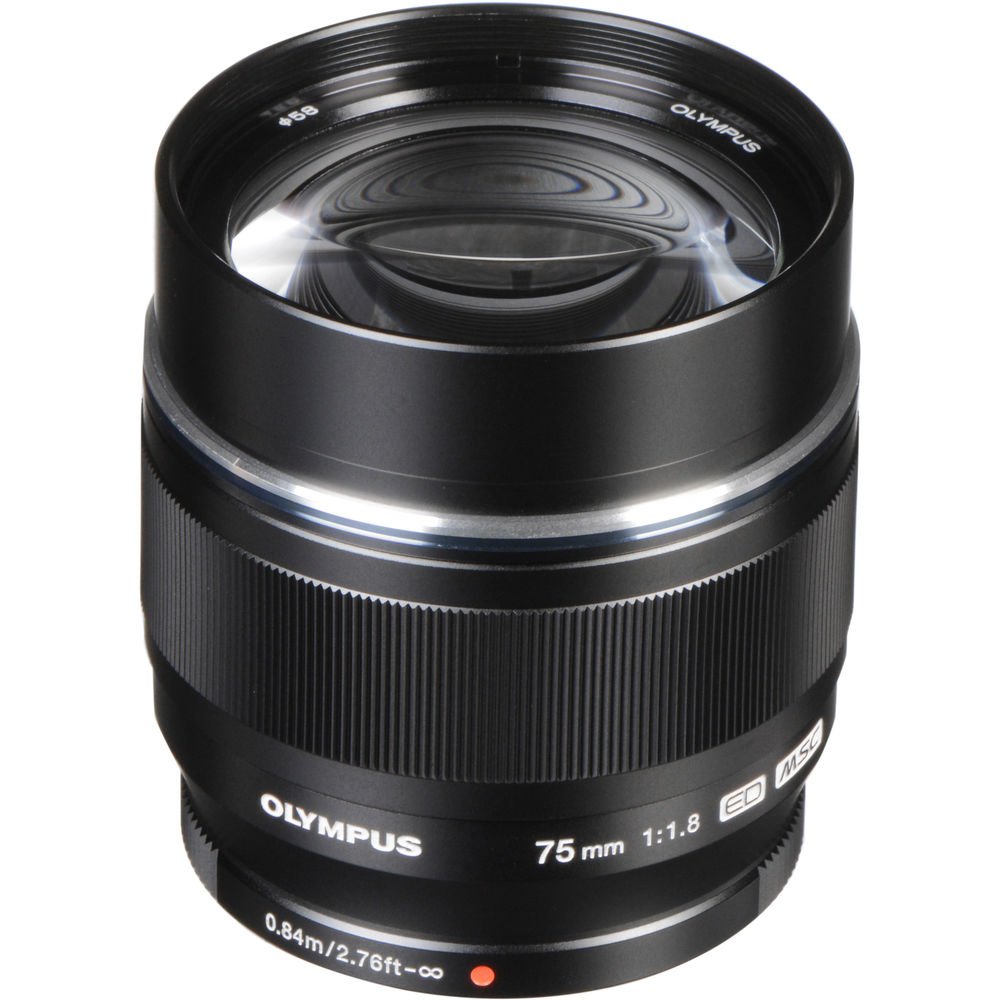 Olympus M.Zuiko Digital ED 75mm f/1.8 Lens (Black) image 2