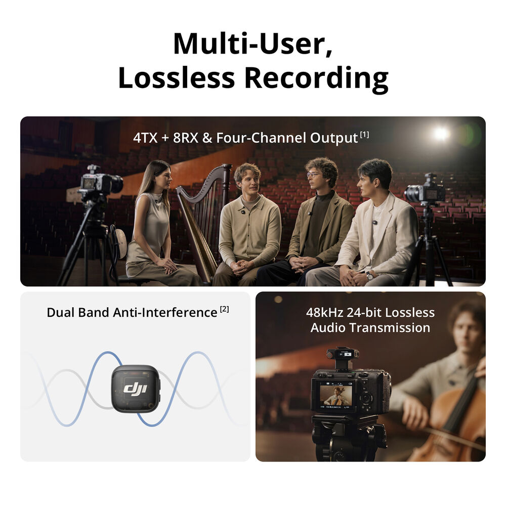 DJI Mic 3 2-Person Compact Wireless Microphone System image 6