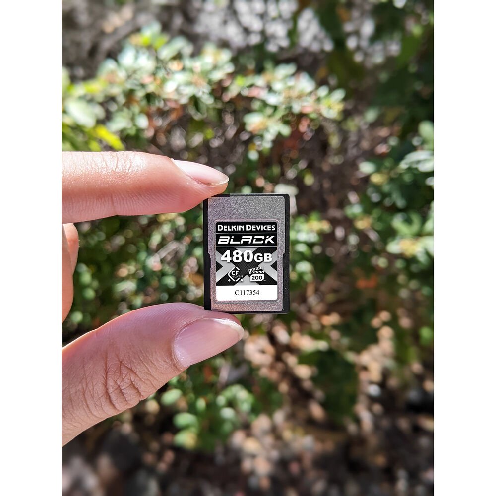 Delkin 480GB BLACK CFexpress Type A 4.0 Memory Card image 2