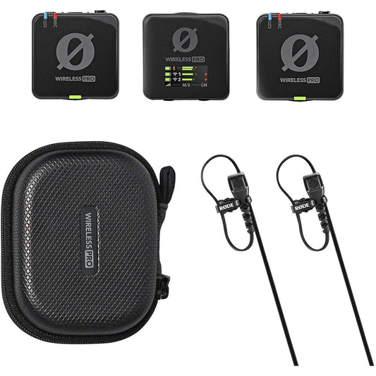 RODE Wireless PRO 2-Person Clip-On Wireless Microphone System/Recorder with Lavaliers image 0
