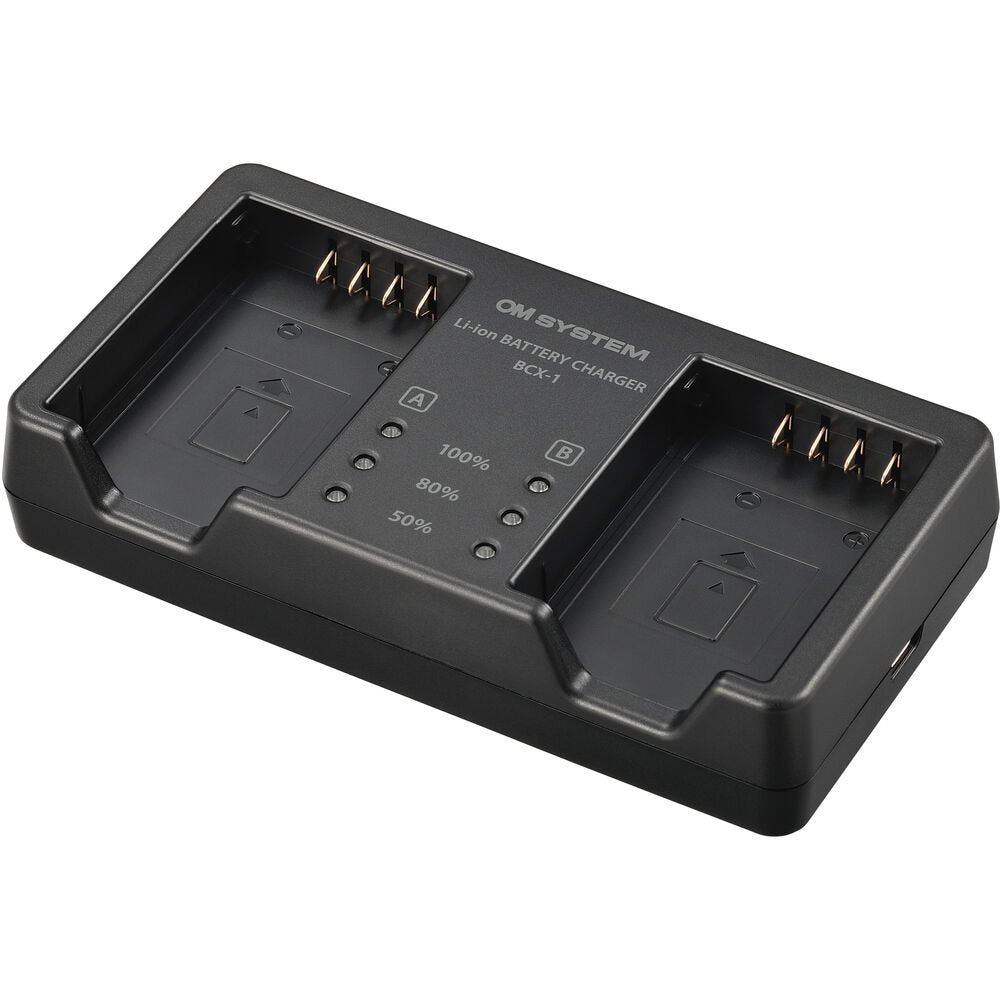 OM SYSTEM SBCX-1 Lithium-Ion Battery and Charger Kit image 1