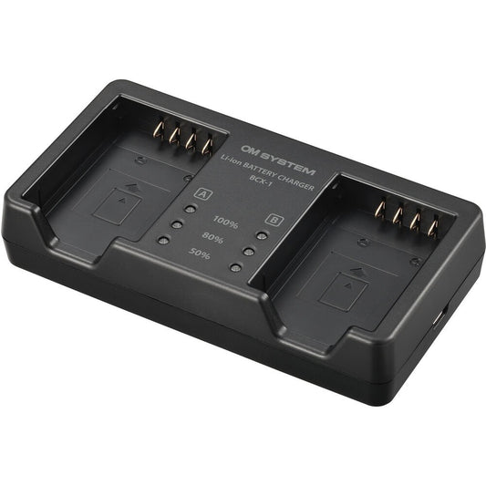 OM SYSTEM SBCX-1 Lithium-Ion Battery and Charger Kit image 1