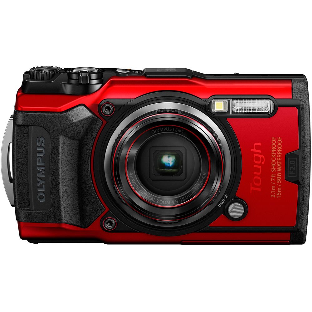 Olympus Tough TG-6 Digital Camera (Red) image 13