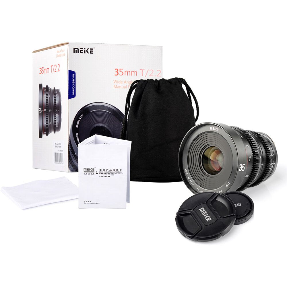Meike 35mm T2.2 Manual Focus Cinema Lens (MFT Mount) image 2
