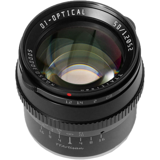 TTArtisan 50mm f/1.2 Lens for Micro Four Thirds (Black) image 0