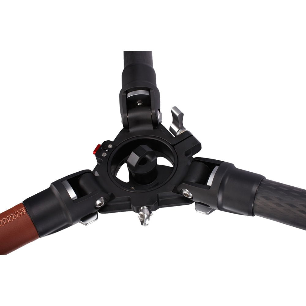 Leofoto LN-404C Modular Carbon Fiber Tripod (Black) image 2