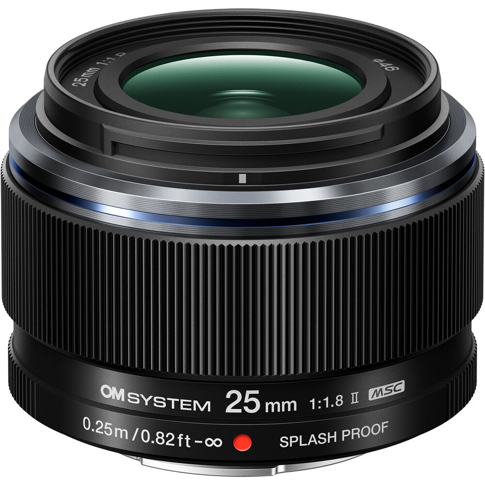OM SYSTEM M.Zuiko Digital 25mm f/1.8 II Lens (Micro Four Thirds) image 0