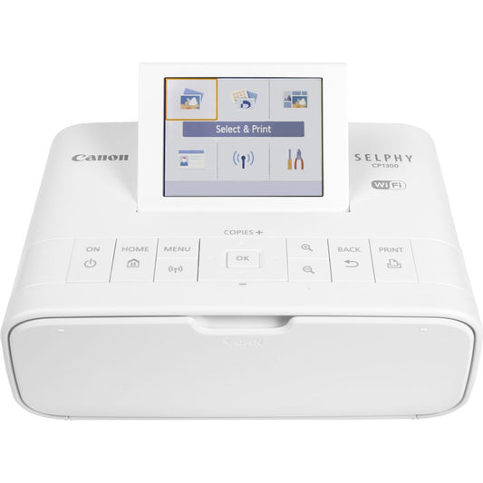 Canon SELPHY CP1300 Compact Photo Printer (White) image 0