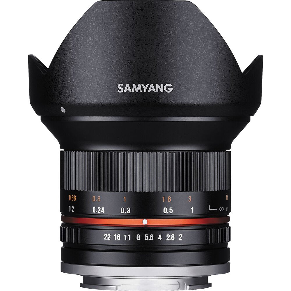 Samyang 12mm f/2.0 NCS CS Lens for Fujifilm X-Mount (Black) image 0