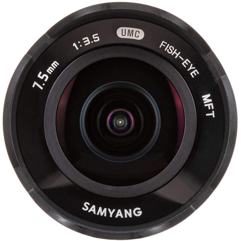 Samyang 7.5mm f/3.5 UMC Fisheye MFT Lens - Black image 5