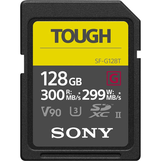 Sony 128GB SF-G Tough Series UHS-II SDXC Memory Card image 1