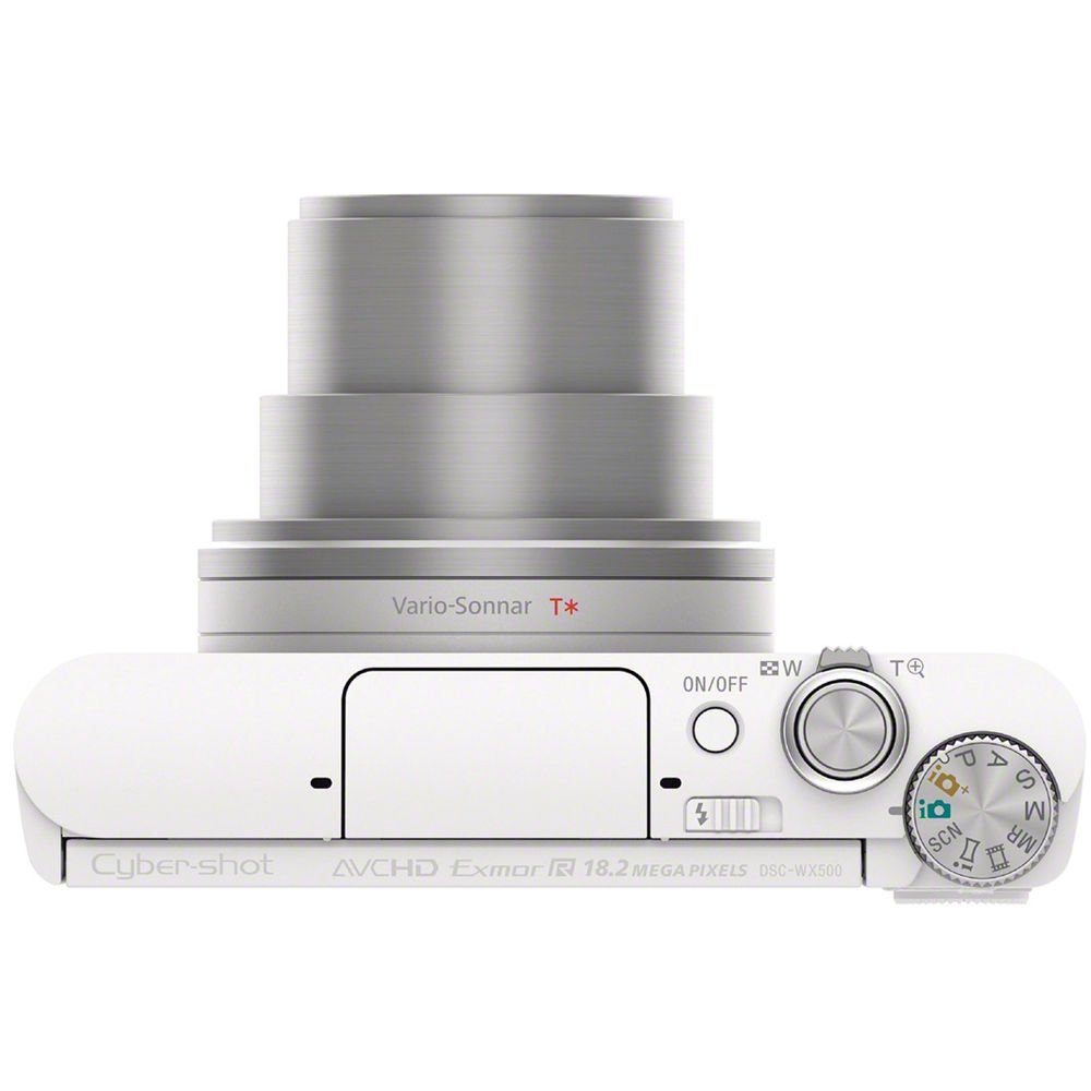 Sony Cyber-shot DSC-WX500 Digital Camera (White) image 0