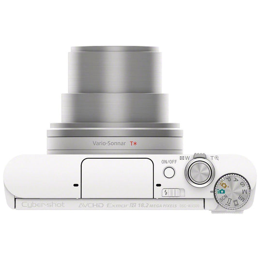 Sony Cyber-shot DSC-WX500 Digital Camera (White) image 0