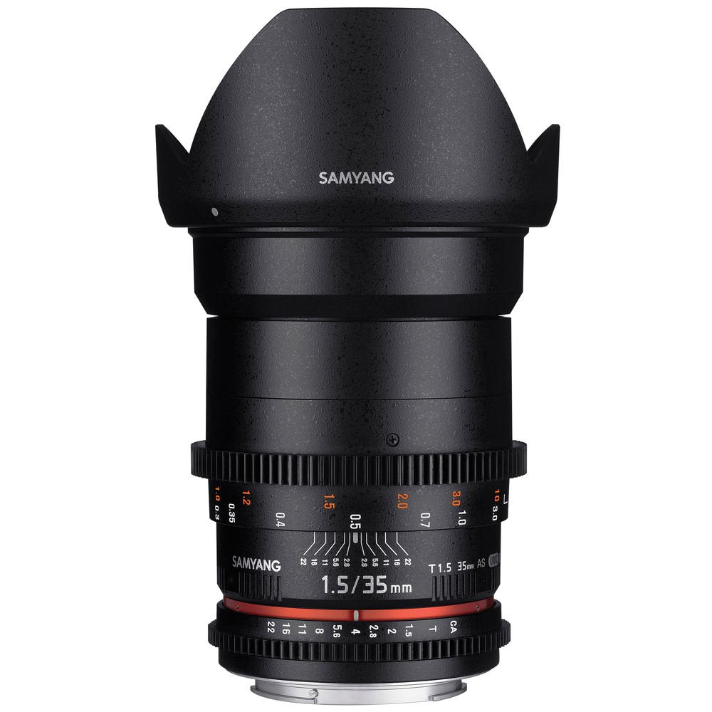 Samyang 35mm T1.5 VDSLRII Cine Lens for Nikon F Mount image 3