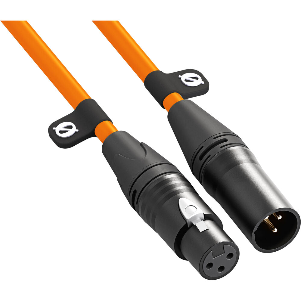 RODE XLR Male to XLR Female Cable (19.7',) - Orange image