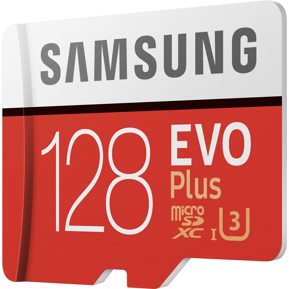 Samsung 128GB EVO Plus UHS-I microSDXC Memory Card with SD Adapter image 1