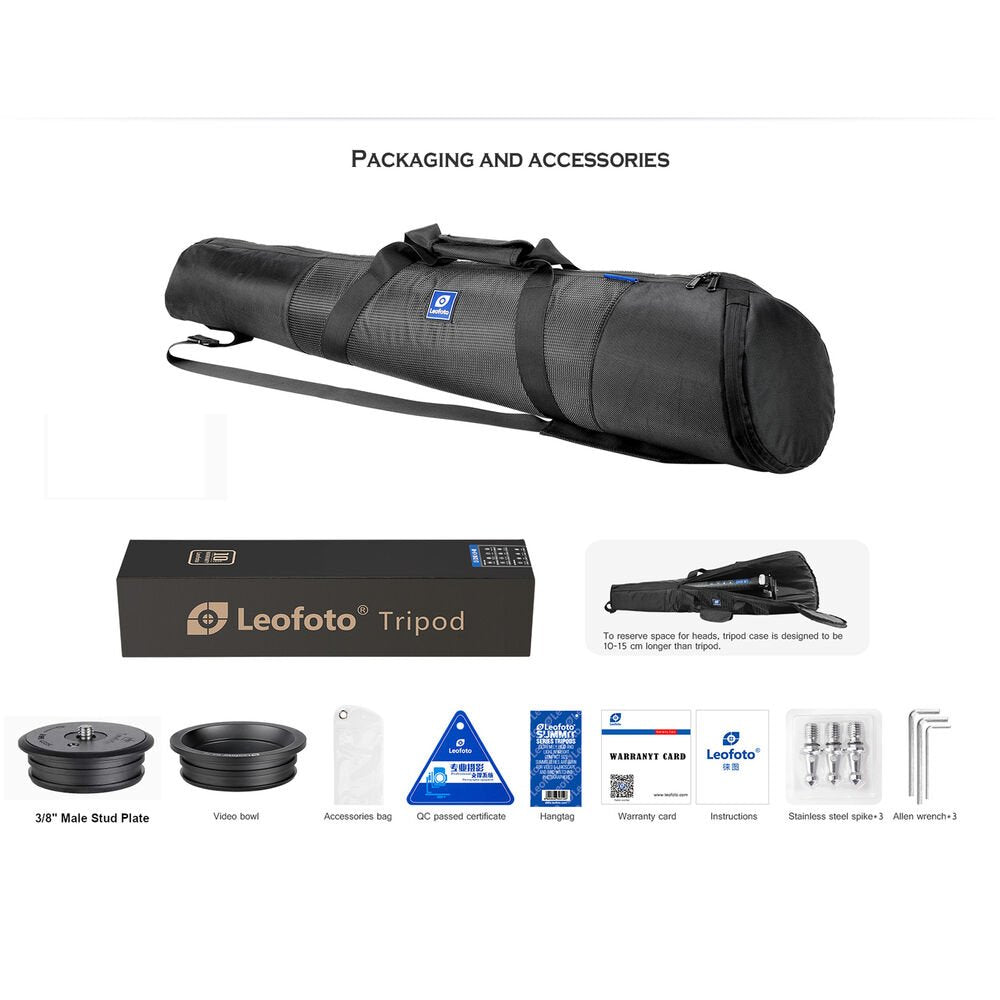 Leofoto LP-284C Poseidon-Series Waterproof Carbon Fiber Tripod with LH-30 Ball Head image 4