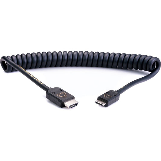 Atomos AtomFLEX Coiled Mini-HDMI to HDMI Cable (16 to 32") image 0