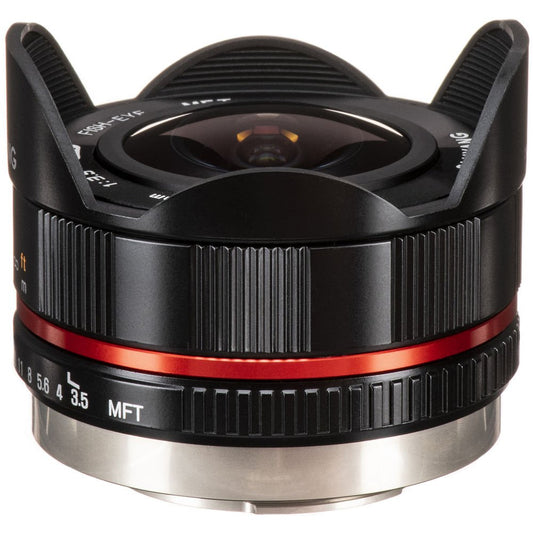 Samyang 7.5mm f/3.5 UMC Fisheye MFT Lens - Black image 1