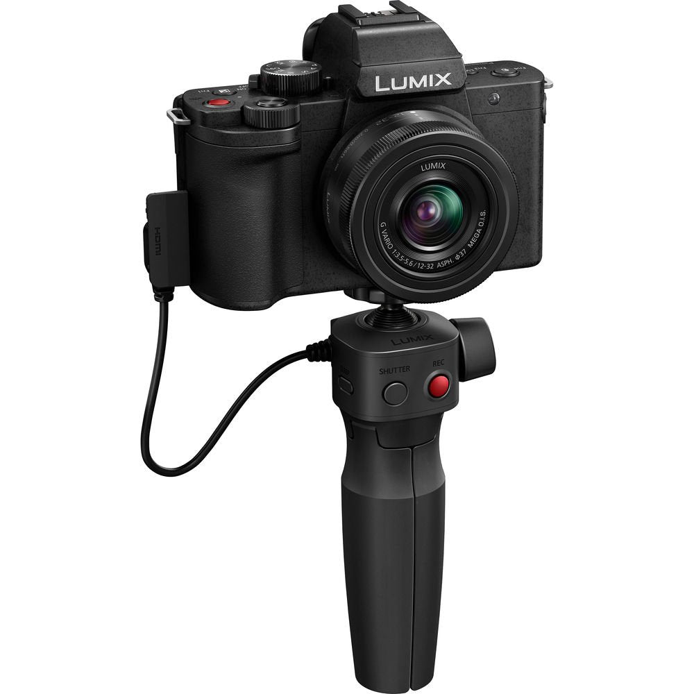 Panasonic Lumix G100 Mirrorless Camera with 12-32mm Lens and Tripod Grip Kit image 2