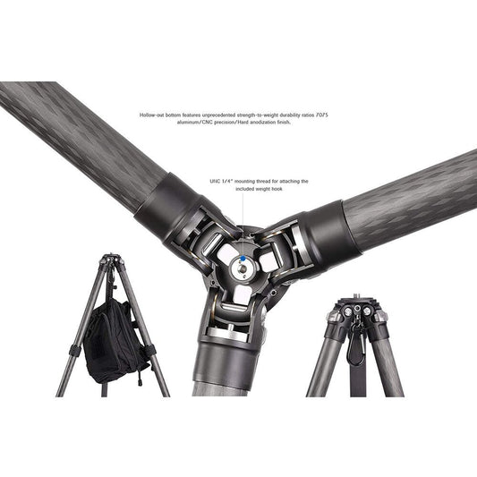 Leofoto LS-364C Ranger Series Compact Carbon Fiber Tripod image 1