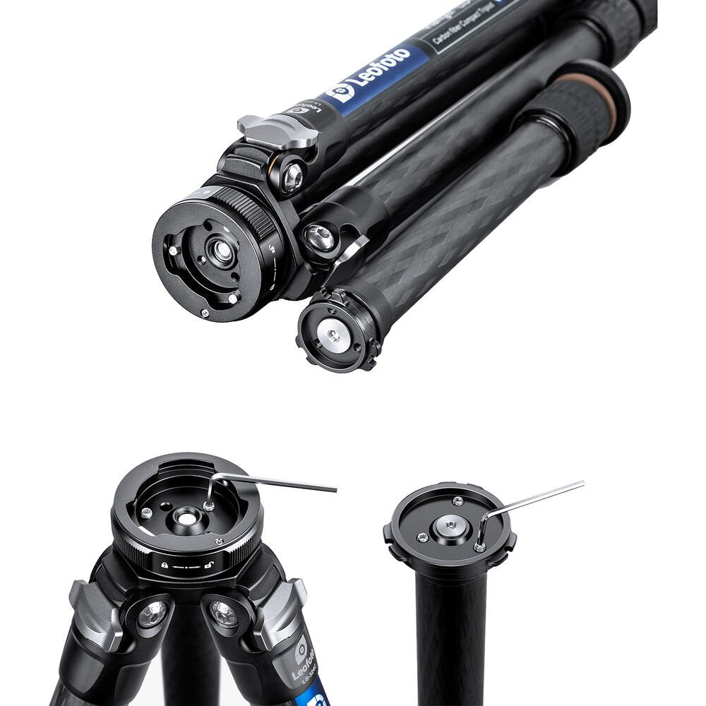 Leofoto QS-45 Quick-Link Tripod Head Quick Release Set image 2
