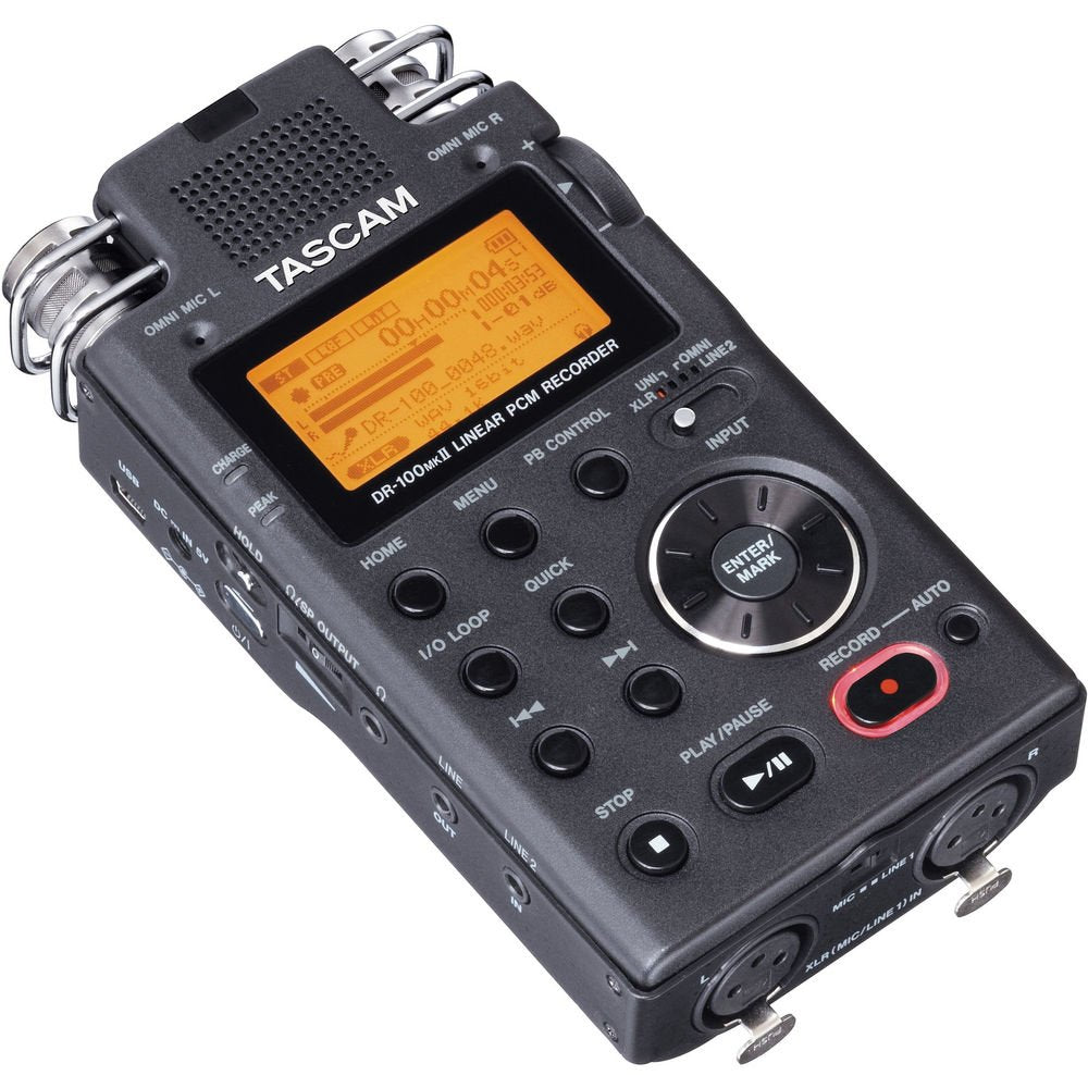 Tascam DR-100mkII - Portable 2-Channel Linear PCM Recorder image 4