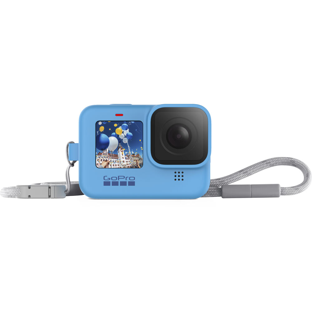 GoPro Sleeve + Lanyard for HERO9/HERO10/HERO11/HERO12/HERO13 Black (Blue) image 2