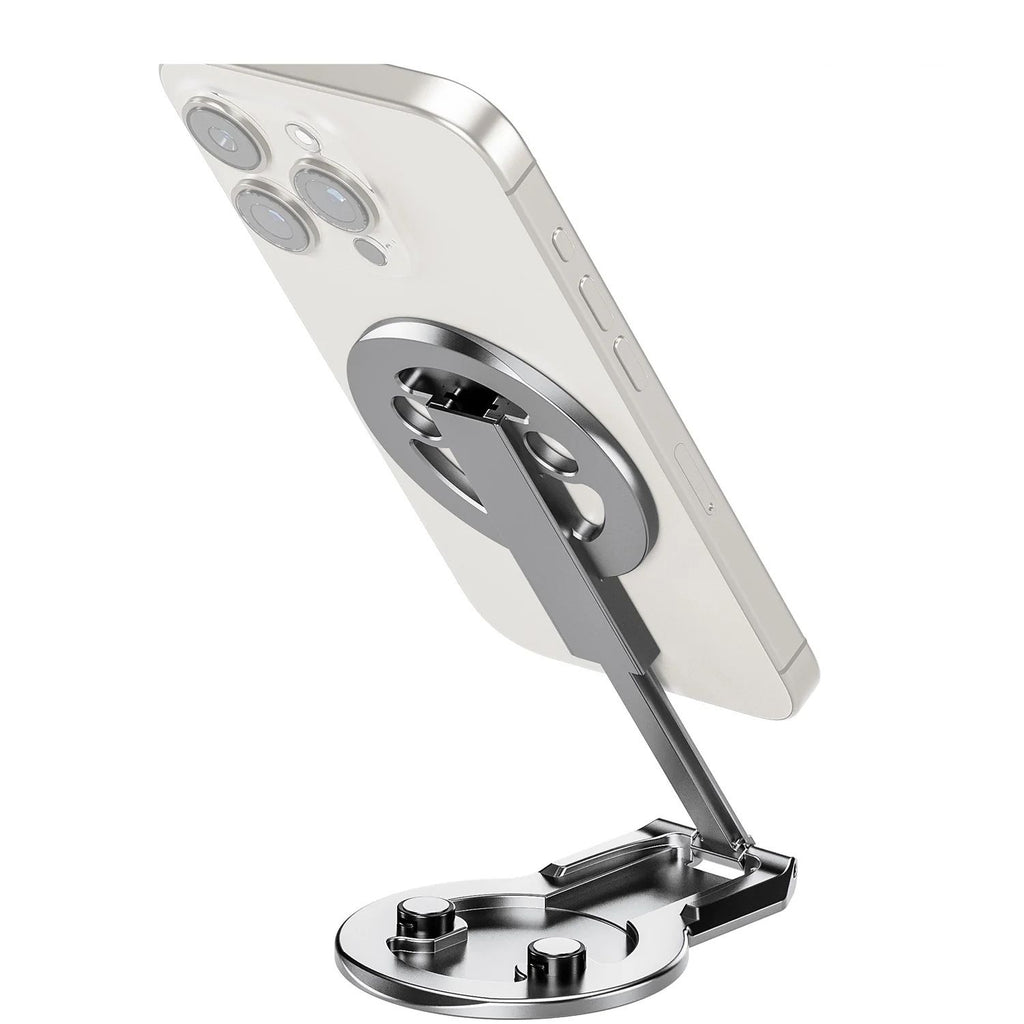 Leofoto PM-05 Dual-Sided Magnetic Foldable Phone Stand - Black image 1