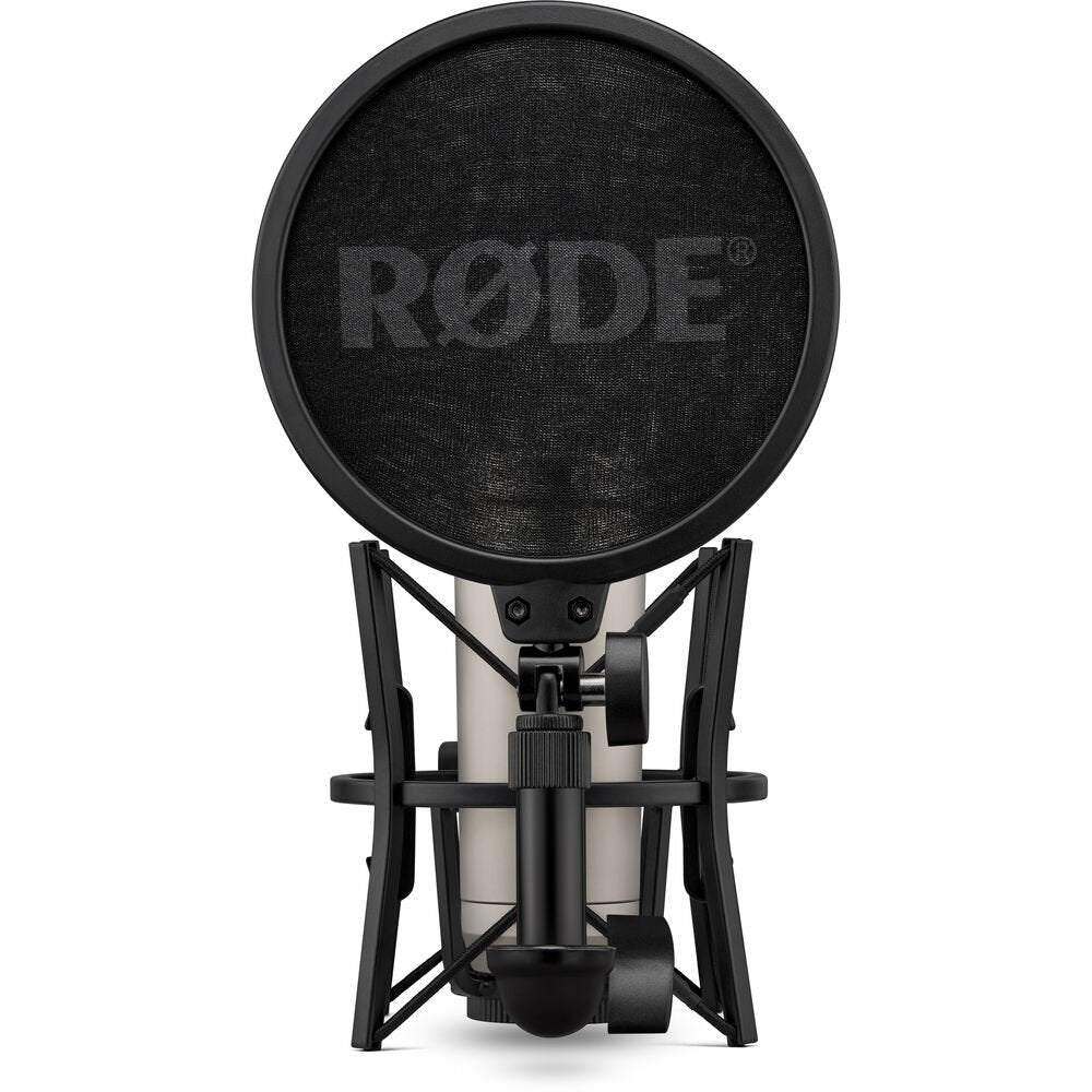 RODE NT1 5th Generation Large-Diaphragm Cardioid Condenser XLR/USB Microphone (Silver) image 2