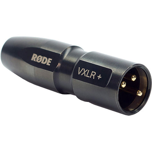 Rode VXLR+ 3.5mm TRS Female to XLR Male Adapter with Phantom Power Converter image 0