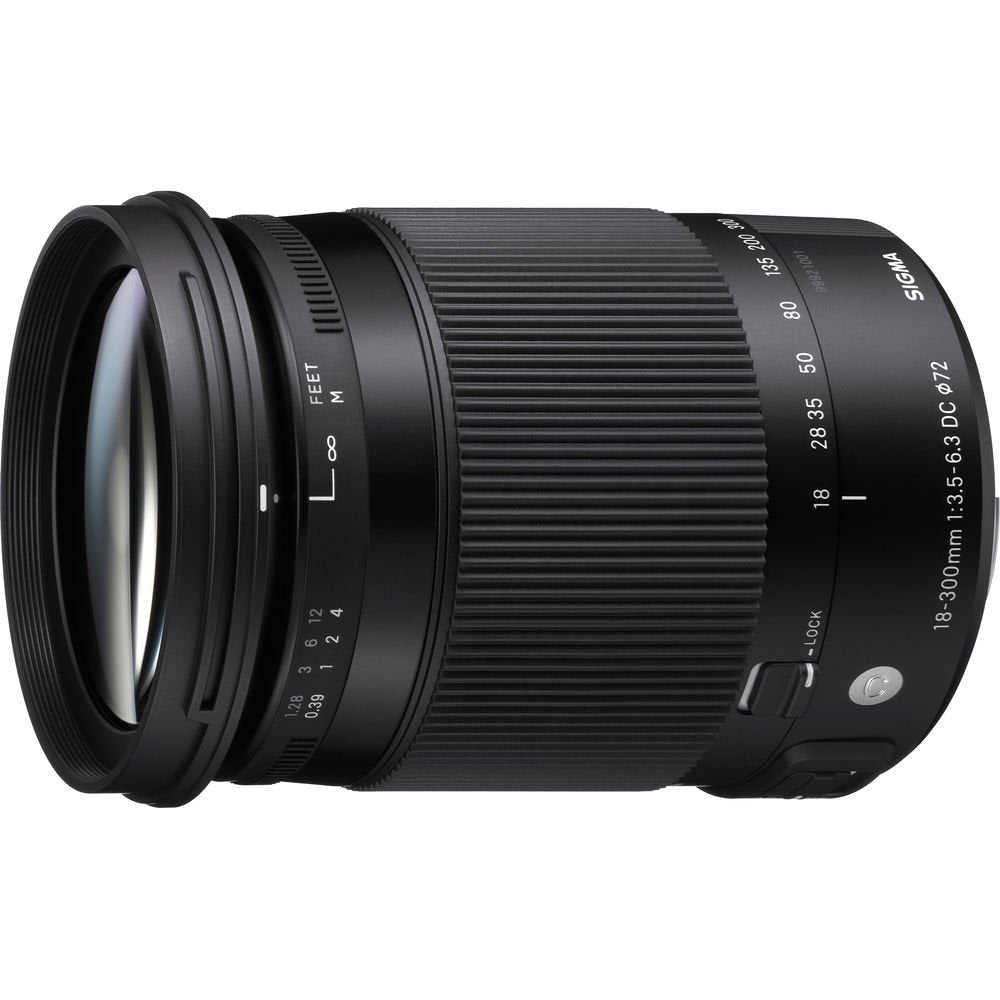 Sigma 18-300mm f/3.5-6.3 DC Macro OS HSM Contemporary Lens for Nikon F image 0