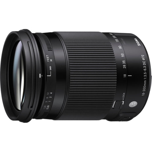 Sigma 18-300mm f/3.5-6.3 DC Macro OS HSM Contemporary Lens for Nikon F image 0