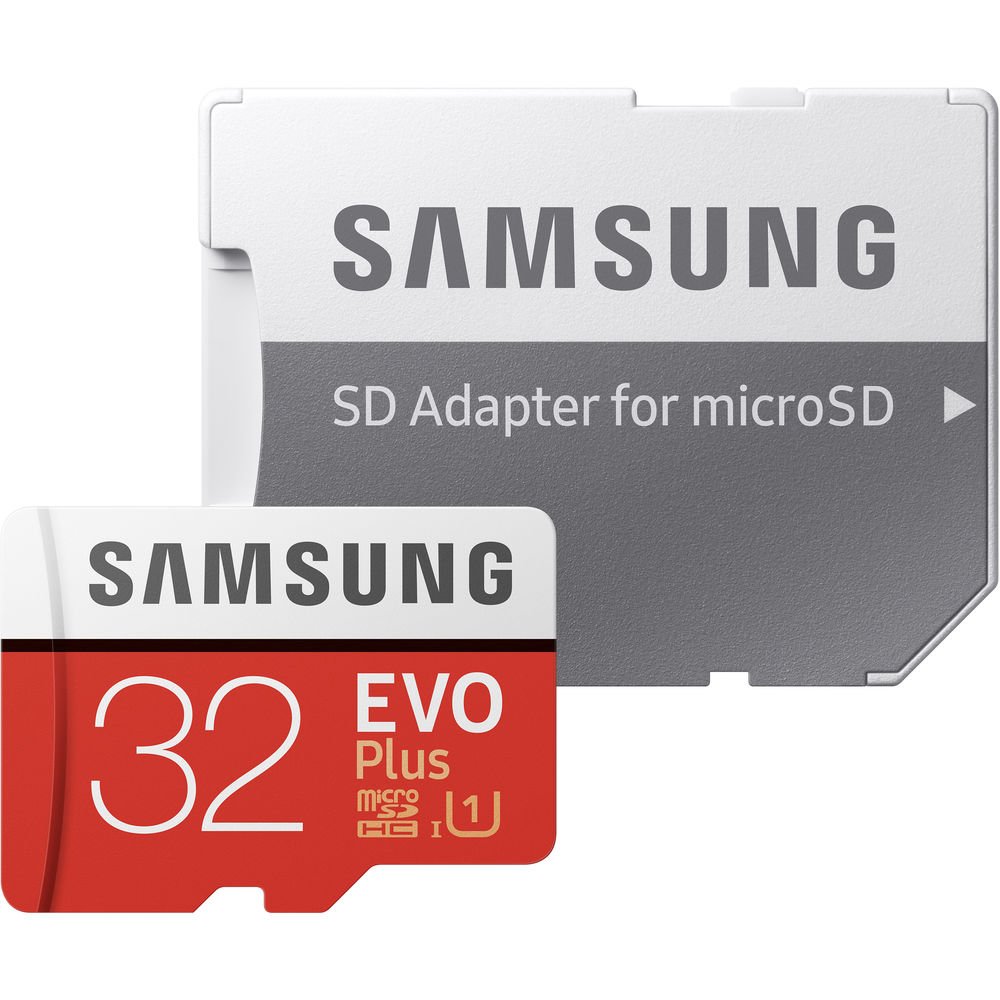Samsung 32GB EVO Plus UHS-I microSDHC Memory Card with SD Adapter image 3