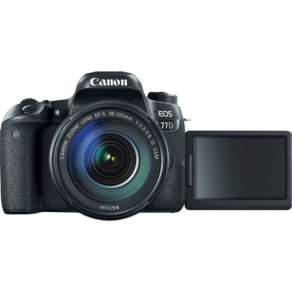 Canon EOS 77D DSLR Camera with 18-135mm USM Lens image 2