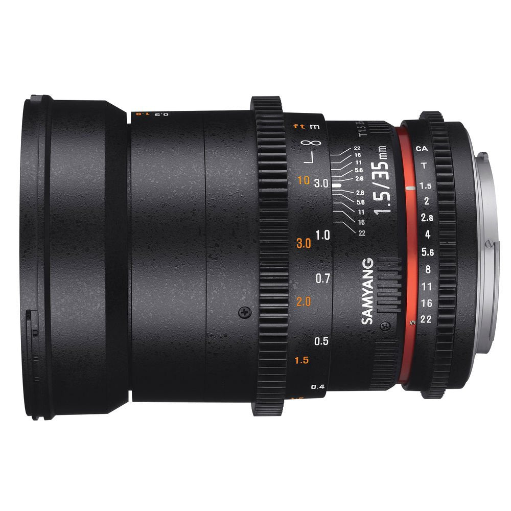 Samyang 35mm T1.5 VDSLRII Cine Lens for Micro Four Thirds Mount image 3
